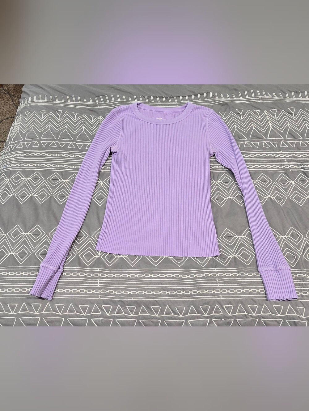 Aerie Fireside Longsleeve Crewneck Tshirt Size XS